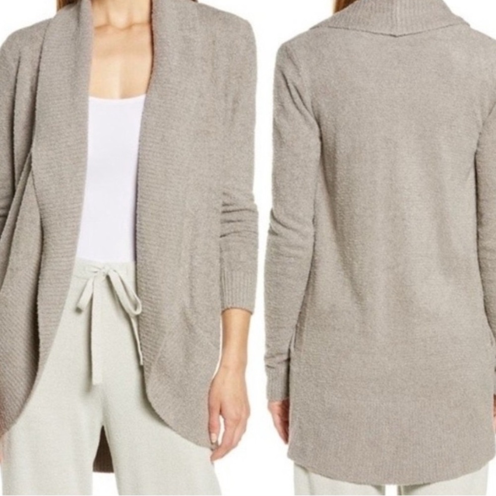 Barefoot Dreams COZYCHIC LITE Tan Women's Sweater